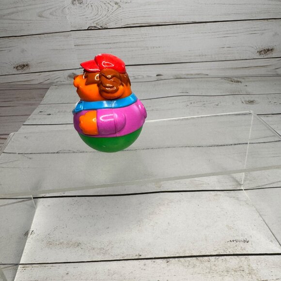 Vintage Playskool Weebles Mail Carrier Dog Figure 1990s Wobbly Toy Hasbro Mattel - Picture 4 of 6